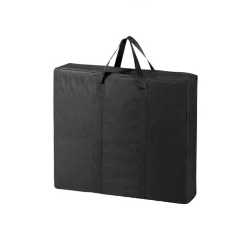 Llazsybz Industrial Storage Bag Folding Table Carrying Case Organizer With 600D Oxford Cloth Flat Flexible Shape Suitable for contractors conference transport 92x13x76cm