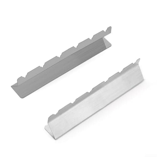 Outdoor BBQ Rack for Charcoal Gas Grilling Silver(B) — view 2