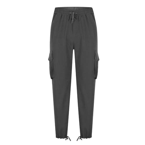 Men's Tactical Cargo Pants Pull On Waist Zip Storage for Weekend Travel — view 2