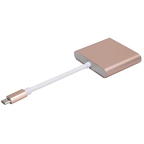 Aramox Hub 3-in-1, 4K Adapter (Rose Gold) — view 2