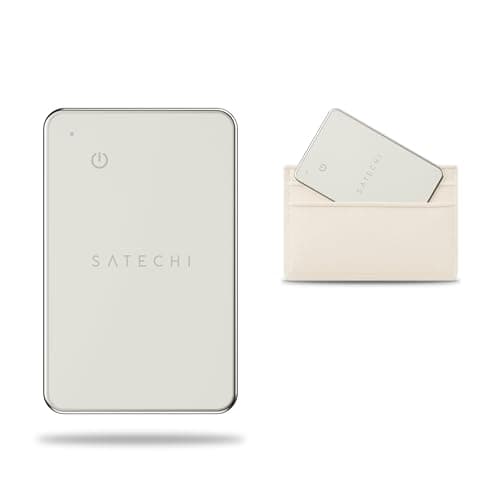 SATECHI FindAll™ Wallet Card, Find My Compatible for iPhone & iPad, Sand