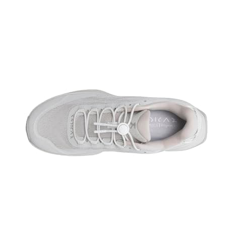 R4DICAL Carbon Plate Walking Shoes: 3-Layer Cushioning System | 2 Cushioning Foam Layers - Rocker Sole - Travel Long Walking Shoes, White Glacier, 9 UK — view 5