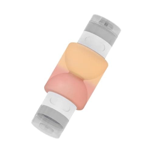 Travel Size Containers Silicone Double-Ended Refillable Squeezable