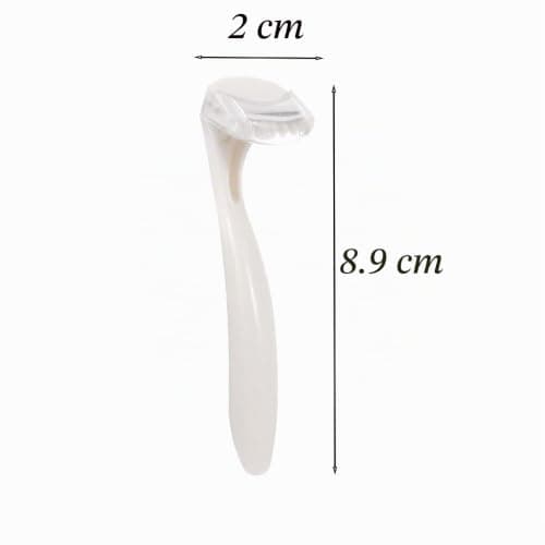 Women's Disposable Razors - Mini Shaver- Precision Bikini & Underarm Razor with Ergonomic Handle, Smooth Skin, Travel-Friendly Design for Sensitive Areas, Painless Hair Removal, Easy to Clean (3 Pcs) — view 5