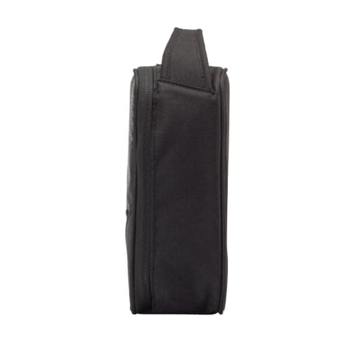 Smash Insulated Lunch Bag, Fabric, 8cm x 18cm x 25cm,Black — view 3