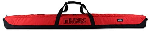 Element Equipment Deluxe Padded Ski Bag Single Premium High End Travel Bag Red 175 — view 2