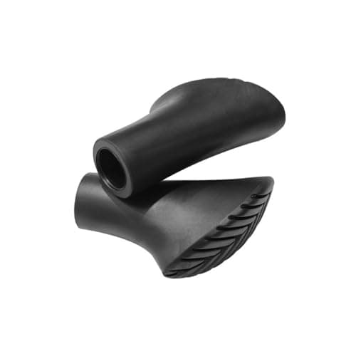 Pack of 3 Nordic Walking Poles Rubber Buffer Nordic Walking Pads Asphalt Rubber Buffer Universal Walking Poles Rubber Buffer Non-Slip Ttrekking Rubber Buffer Pads Foot Cover for Trekking Poles — view 6