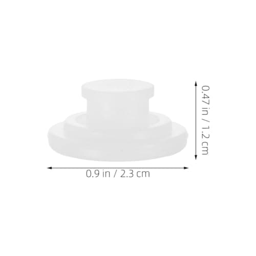 PACKOVE Silicone Water Bottle Stopper Caps High-seal Leakproof Plug 4pcs Spill-proof Replacement Caps for Bottles for Outdoor Travel — view 2