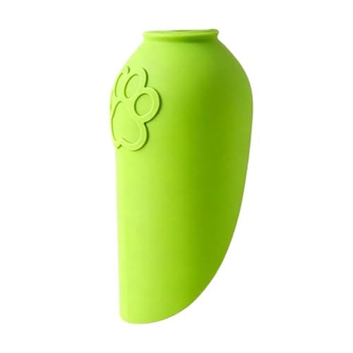Portable Dog Water Bottle Adapter, 2 Pack Silicone Drinking Cap for Dogs, Practical Folding Water Container, Silicone Portable Dog Bottle Dispenser for Pet Outdoor Walking and Camping — view 2