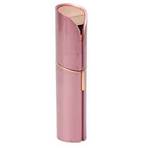 Denash Facial Hair Trimmer, Electric Face for Women, Lipstick Shaped Mini USB Charging Shaver, Portable Hair Remover for Travel Touch Up (Rose Gold UBS)