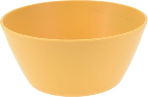 Envenzo Reusable Picnic Dinner Set for 4, 29 Piece Plastic Tableware Set with Plates, Bowls, Cups and Cutlery for Camping, Garden and Outdoor Dining, Yellow — view 2