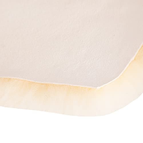 Merauno® Baby Sheep Wool Liner Lamb Wool Insert for Pram, Pushchair, Buggy, Stroller Car Seat Insert Medical Tanned Beige (27"×18" inches) — view 6