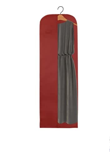 Wedcova Dress Bag | Hanging Garment Bags | Full Length Travel Covers | Long Clothes Storage Cover with Zipper for Women | Wedding Coat & Suits Carrier | 72 Inch (182cm) | Pack of 5 | Maroon — view 3