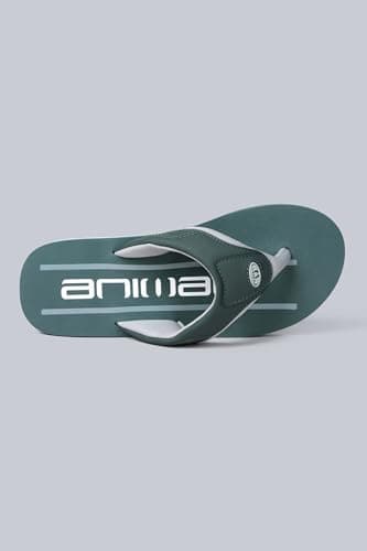 Animal Jekyl Mens Lightweight Flip-Flops Khaki 8 — view 4