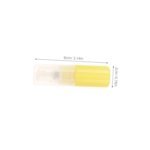 6 Pack 10ml Travel Lotion Pump Bottles Refillable Pet Pp Mini Containers — view 2