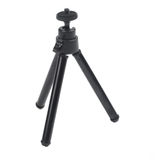 Lightweight Pocket Tripod 14.5cm Hard Plastic(Black)