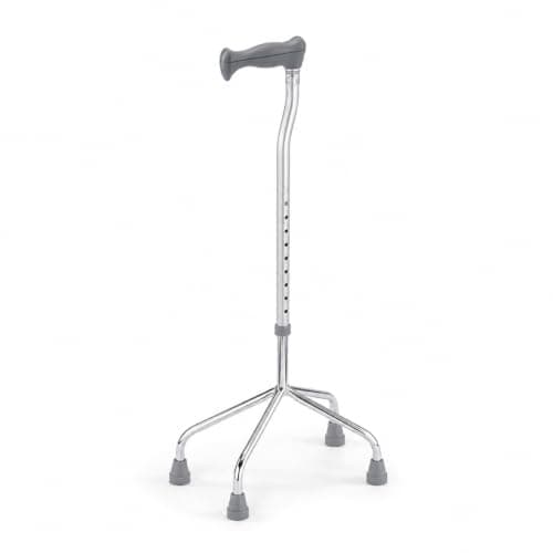 The Helping Hand Aluminium Height Adjustable Quad Cane Walking Stick — view 6