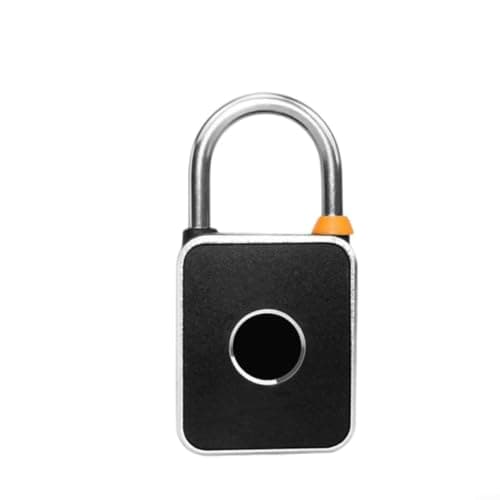 Risveglio Waterproof Fingerprint Padlock, APP Controlled Biometric Security Lock Locker Luggage Dormitory, for Stainless Steel(T32B)