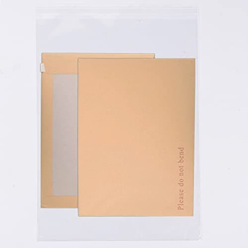 A4 Clear Self-adhesive Bags 100 Pack, 22x30CM Self Sealing Cellophane Display Bag/Sealable Bags, Food Safe, A4 Cello Bags OPP for Cookies,Cards,Envelopes,Pictures — view 6