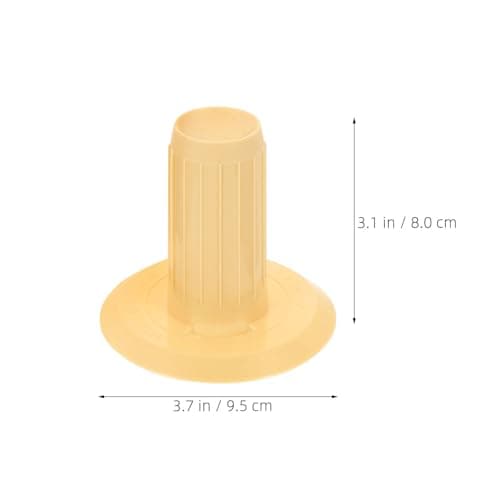 3pcs Wool Winder Replacement Cone for Home Use, Beige Plastic — view 2