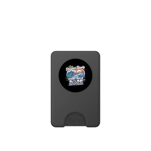 Spring Break 2025 Travel Vacation School Break PopSockets PopWallet for MagSafe — view 2