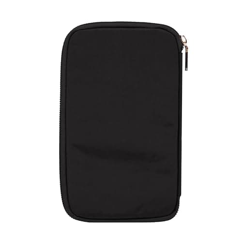 Travelon RFID Blocking Family Passport Zip Wallet, Black, 4.75 x 0.75 x 8.25, RFID Blocking Family Passport Wallet — view 5