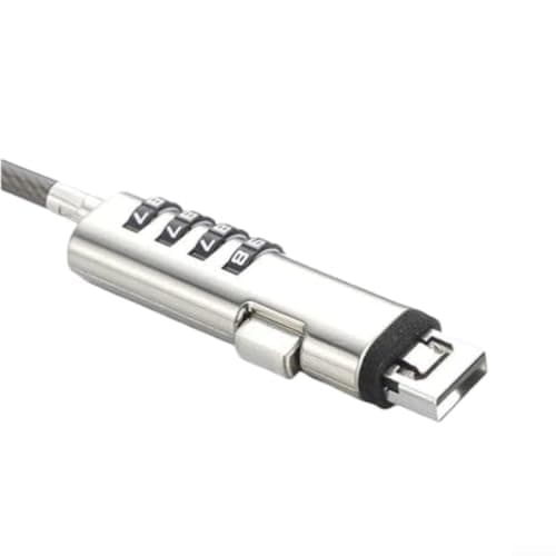 Portable Retractable USB Computer Lock for Travel — view 4