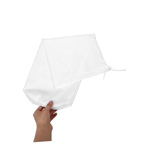 VILLCASE 4pcs White Neck Roll Pillow Case with Drawstring, Soft Cylindrical Bolster Pillowcase, Decorative and Versatile for Living Room Couch and Home — view 4