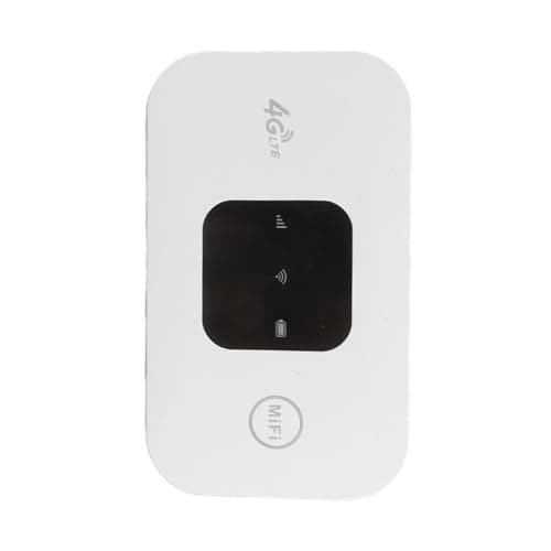 Zunate Portable Mini Travel Wireless 4G WiFi Router, Mobile WiFi Travel LTE Router with SIM Card Slot, 72 Hours of Standby 10 Users Sharing for Phone Laptop Desktop Tablet