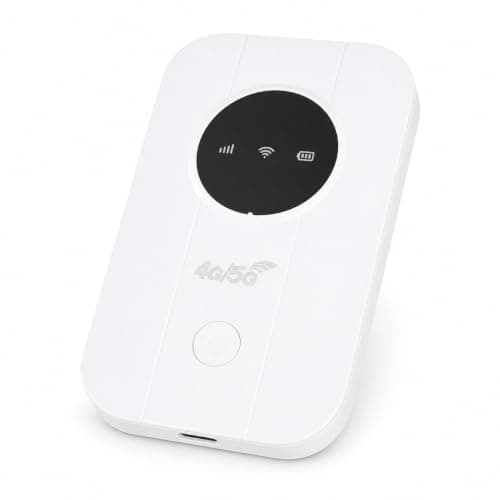 4G/5G WiFi Mobile Hotspot Device,Portable WiFi for Travel,300Mbps 4G High Speed Hotspot with Micro SIM Card Slot(Not Included),Support 10 Devices,Portable Router for