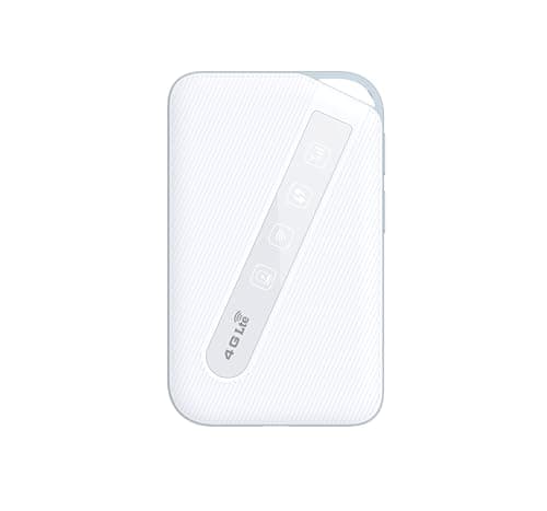 D-Link DWR-932W 4G LTE AX300 Wi-Fi 6 Mobile Hotspot, Portable Travel MiFI Router With SIM Slot, 3000 mAh Battery Powered, Lasts Up To 16 Hours, Up to 150 Mbps Download, Unlocked for All Networks