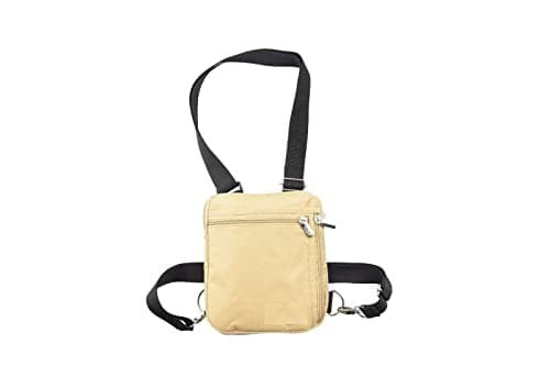 Mr. Gadget's Solutions Hajj & Umrah - Anti-Theft Secure Side Bag & Neck Bag-Small Travel Safe, Pouch, Security