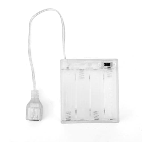 Portable Battery to USB Powered Pack for 5V-6V LED Neon Sign