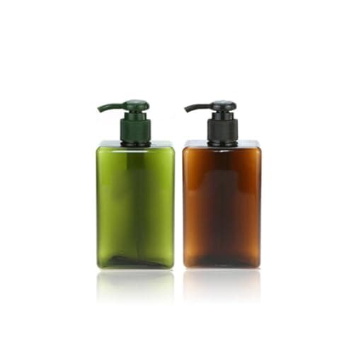 2pcs Ml Refillable Plastic Pump Dispenser Bottle for Body Care Storage — view 6