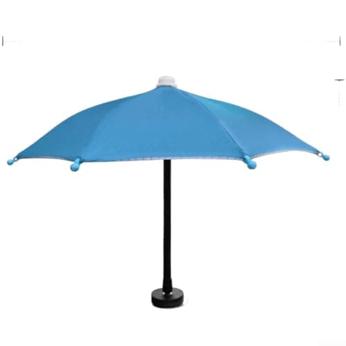 Compact Folding Umbrella 27x22cm Portable Travel Size(Black) — view 2