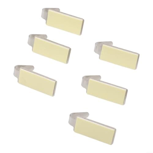 HavenlyCove Stainless Steel Door Hanger Hooks 6 Pack No Drill — view 2
