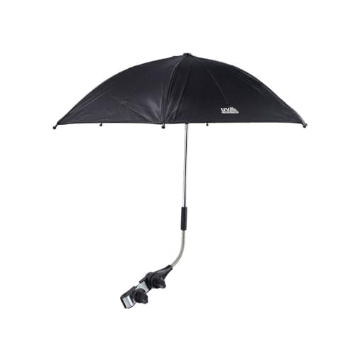 Universal Pushchair Parasol, Baby Pram Umbrella Stroller & Buggy - Black