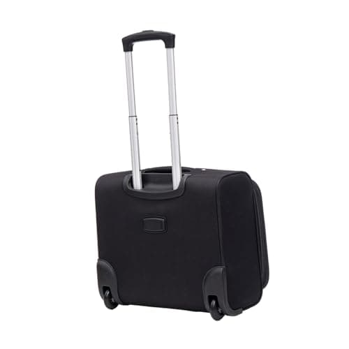Skylark Lightweight Laptop Bag with Quick-Rolling Wheels and Easy-Access Front Pocket - fits Laptops up to 16 inch (40 cm), Black — view 2