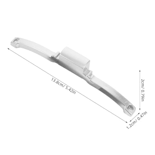 Silver Plastic Trolley Handle Bracket Repair Part for Suitcase Luggage — view 2