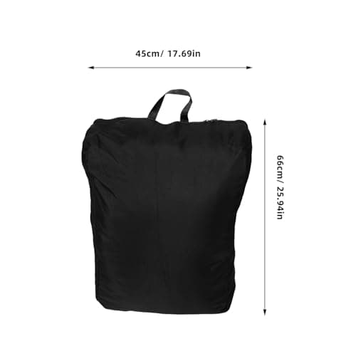 minkissy Stroller Travel Bag Backpack for Airplane Gate Check, Black — view 2