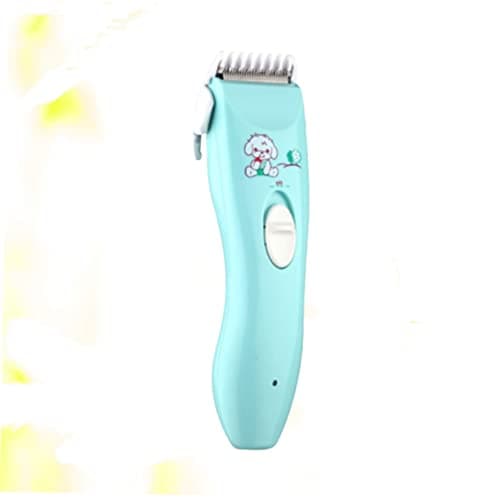 AUTSUPPL Electric Hair Clipper Sky-Blue USB Rechargeable Hair Trimmer with Safety Head Thin Tooth Spacing Portable Body Grooming Tool for Men — view 3