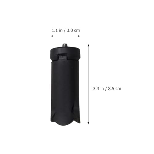 MUCKLILY 8 Pack Foldable Phone Tripod Desktop Stand Camera Tripod 1/4 Inch Screw Design ABS Clip for Streaming Shooting — view 5