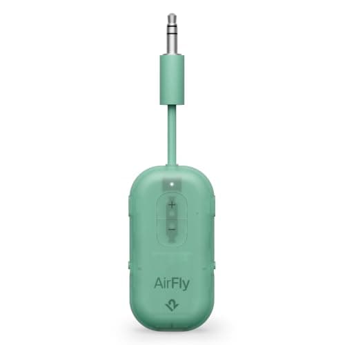 Twelve South AirFly Pro 2, Bluetooth Adapter, Pair 2 AirPods, Mint Ice