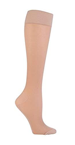 IOMI - Ladies 18 mmHg Graduated Compression Travel Flight Socks for DVT (4-7 uk, Beige)