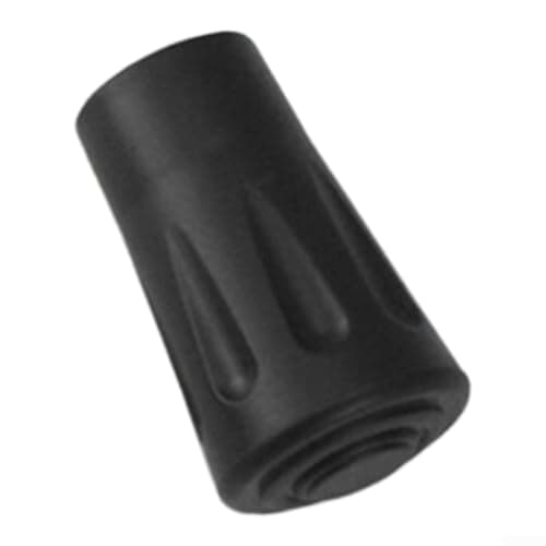 10 Pack Trekking Pole Rubber Tips, Anti-Slip Walking End Protectors for Hiking Camping, Lightweight Waterproof Covers for 8-11mm Poles, Black — view 4