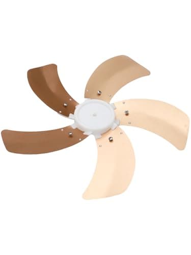 Hansber Fan Blade Replacement Part for Yard Trimmings Family Universal Adapters Aluminum Fan Accessories 14 Inch Rose Gold One Size — view 3