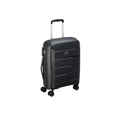 DELSEY Binalong Rigid Cabin Trolley 55 x 40 x 20 cm Expandable 4 Wheels – Black — view 2