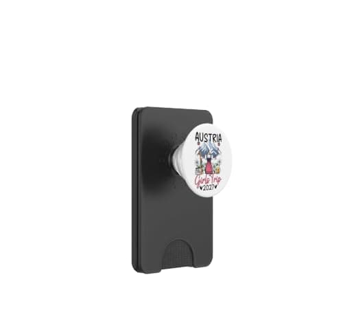 Austria Girls Trip 2027 Skiing Vacation PopSockets PopWallet for MagSafe