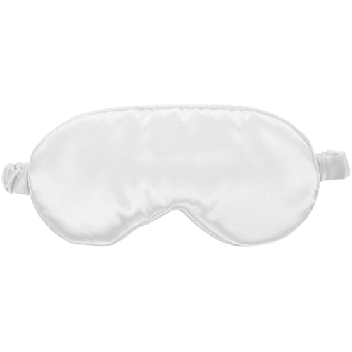 Artibetter Silk Sleep Eye Mask Breathable Comfortable Night Blindfold for Men Women Adjustable Strap Light Blocking Travel Home Use