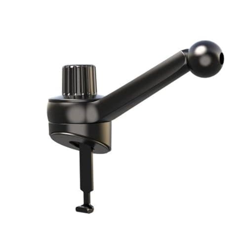 Vibsky Car Phone Holder Air Vent Clip with 17mm Ball Head, ABS and Metal Hook Mount Car Outlets, for Black